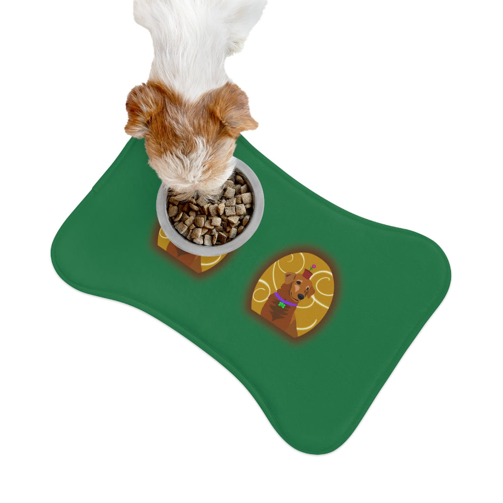 Bone Shaped Pet Feeding Mat