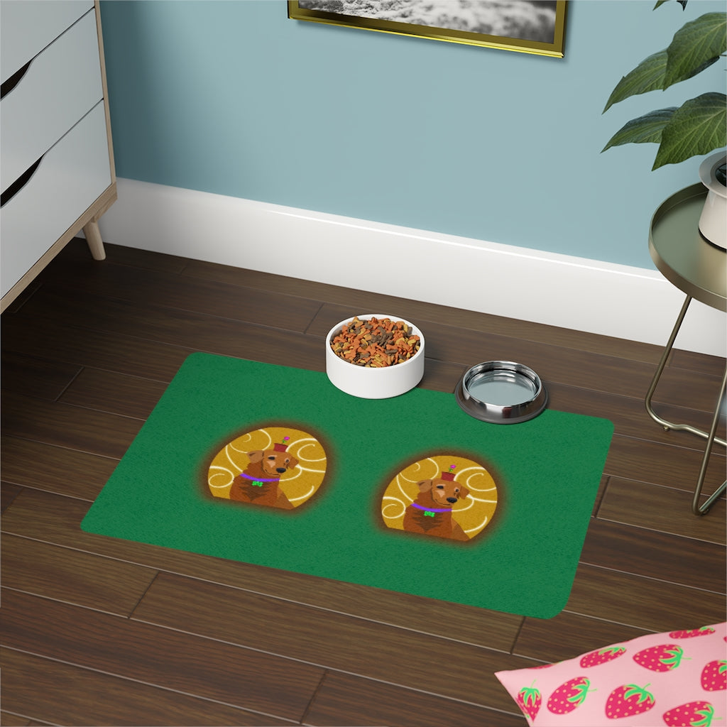 Square Pet Food Mat (12x18)